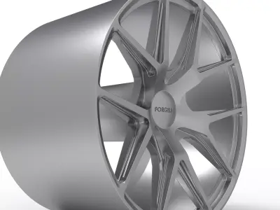 FORGELINE VX1R-RSR WHEEL 3D PRINT MODEL 3D print model