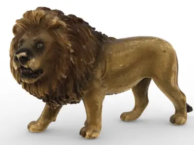 Animal - Lion 3D model