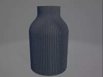 3D Flower Vase 3D print model