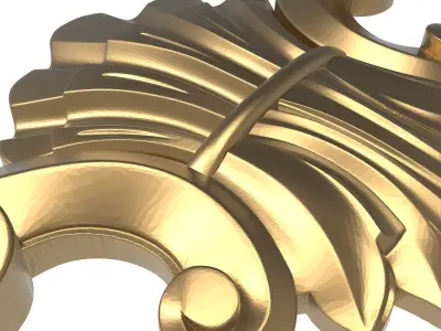  decorative pattern ready for 3D printing 3D model 162