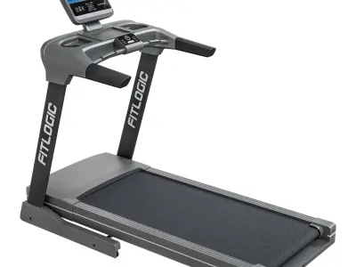 FitLogic treadmill 3D model