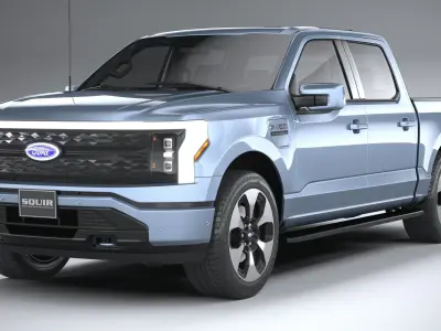 F150 Lightning 2022 3D model