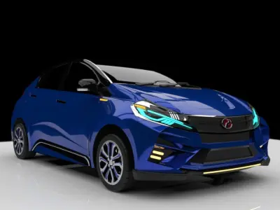 Compact Car Concept  3D model