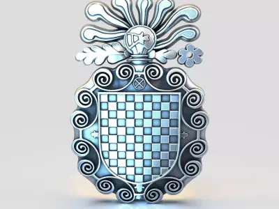 Coat of Arms 3D print model