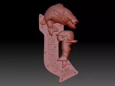 Welcome 3D print model