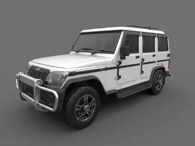 Modified Mahindra Bolero Car 3D model