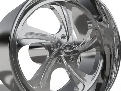 BILLET SPECIALATIES SLG25 - DIAMONDBACK WHEEL  3D print model
