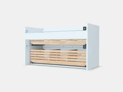 GODMORGON Wash-stand with 2 drawers 2 Low-poly 3D model