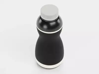 Isotonic Drink - Product Concept Packaging Low-poly 3D model