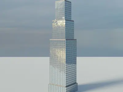 City Skyscraper 3D model