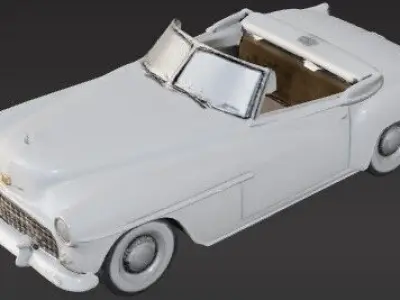  Classic Muscle Car Model V3  Bold Design for 3D Printing 3D print model