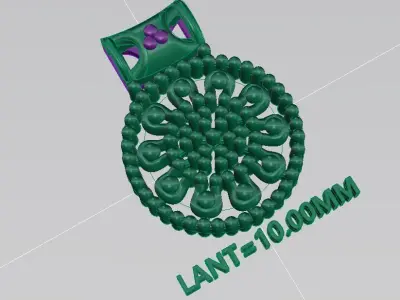 FASHION PENDANT 3D model