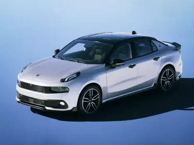 Lynk And Co 03 Plus 2021 Low-poly 3D model