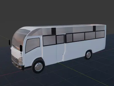 Matatu Minibus 3D model