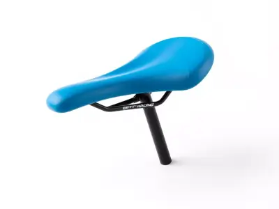 Blue Bicycle Saddle model pack Low-poly 3D model
