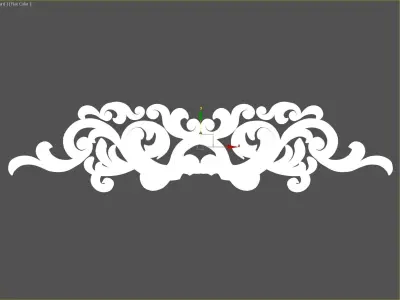 classic decoration 3d model vol07 3D model