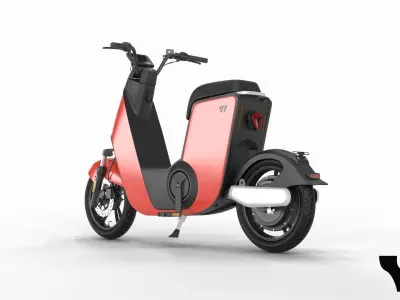 Scooter Yadea v7 3d model 3D model from CGTrader