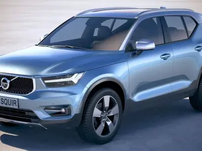 Volvo XC40 2018 3D model