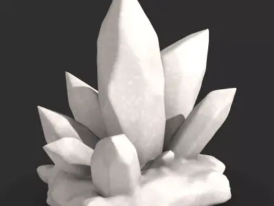 Crystal 3D print model