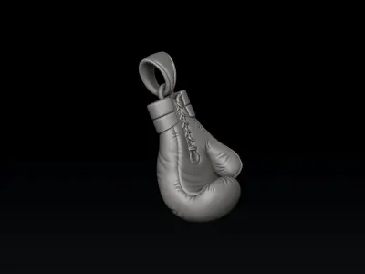 Boxing Glove Pendant 3D print model