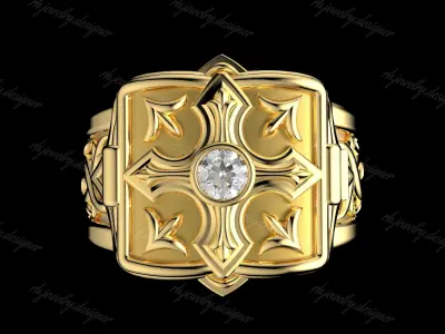 Gold N1114 3D print model