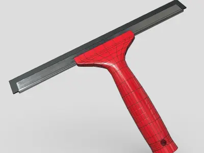Window Wiper Low-poly 3D model