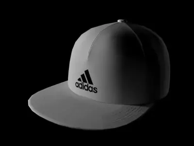 CapN4 Adidas Low-poly 3D model