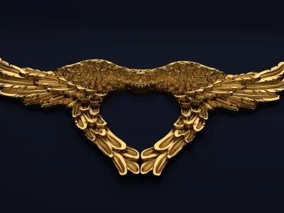 Classic decor ornament v-3D model20 3D print model