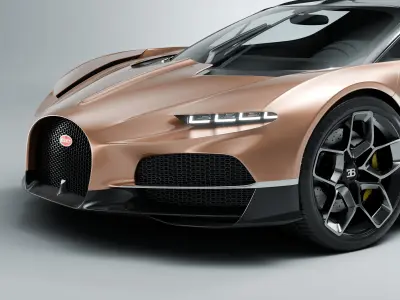 Bugatti Tourbillon 3D model