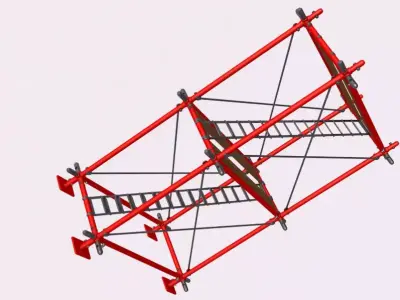 Scaffoldings Modular 1 3D model