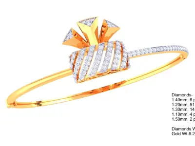 Ring Bangle Earring Pendant Set 3dm STL OBJ FBX Renders Details 3D print model