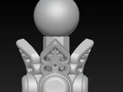 SAMRUK - Monument in the city of Qazaqstan 3D model