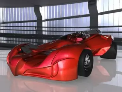 Concept Car 3D model 11