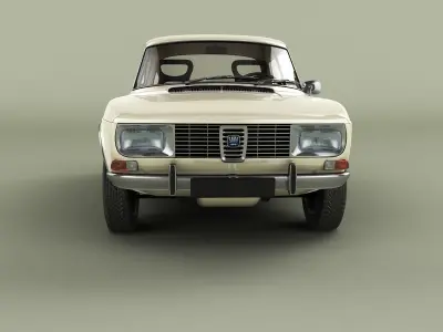 SAAB 99 3D model
