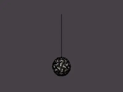 Lora Lamp Low-poly 3D model