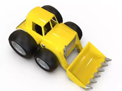 Track Low Poly  3D model