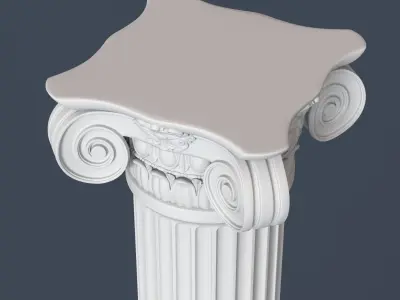 Ionic Column 004 3D model