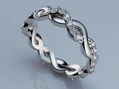 Ring Maritime02 15 5 3D Model 3D print model