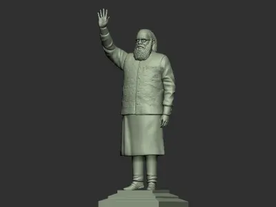 Narendra modi full body pose 3D print model