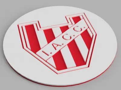 Club Instituto Atletico Central Cordoba Football Coasters Free 3D print model