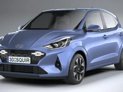 Hyundai i10 2024 3D model