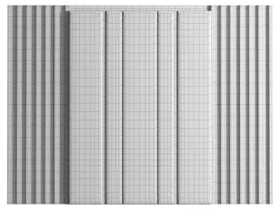 Panel 3D model get