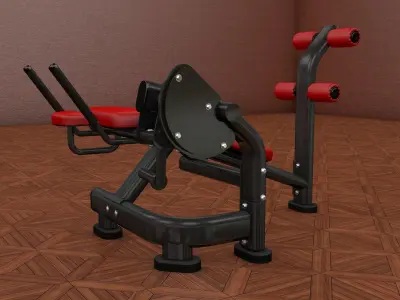 Gym AB Bench Machine 3D model