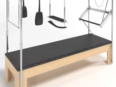 Pilates Bed 3D model
