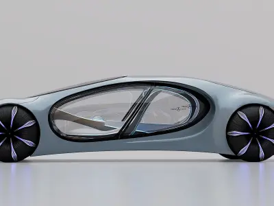Mercedes Benz Vision Avtr 3D model