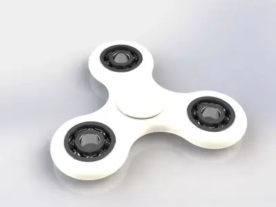 Fidget spinner v1 3D model