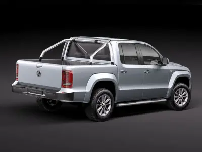 Volkswagen Amarok 2011 3D model
