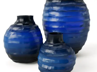 GUAXS Belly set Blue 3D model