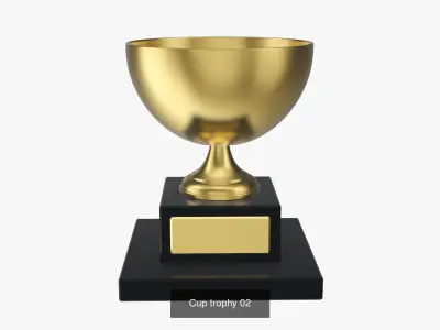 Trophy vol1 3D Model Pack