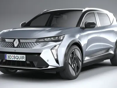 Renault Scenic E-Tech 2024 3D model